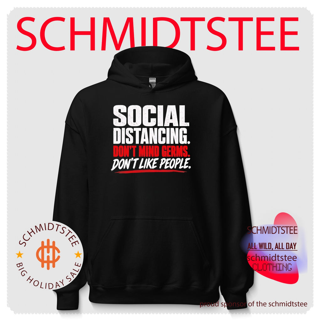 Social distancing don’t mind germs don’t like people shirt