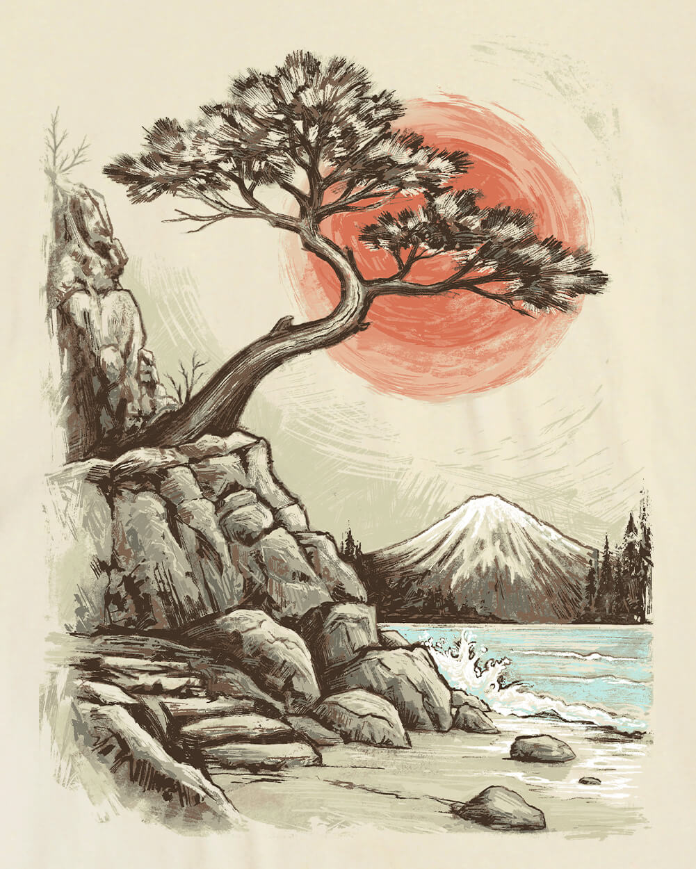 Solstice Shore Vintage Tee