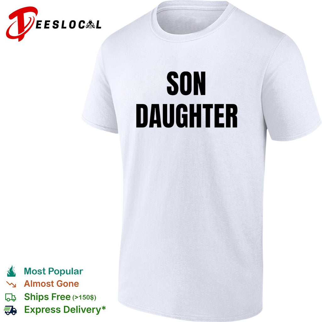 Son Daughter basic shirt