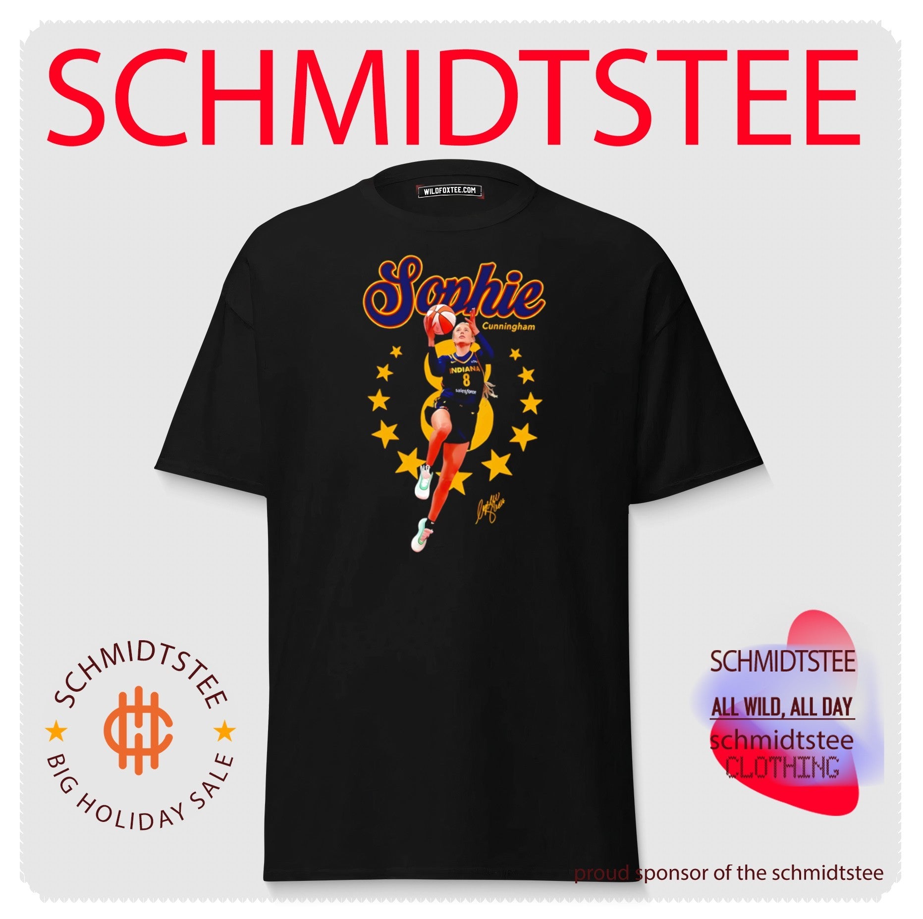 Sophie Cunningham Indiana Fever Basketball Star shirt