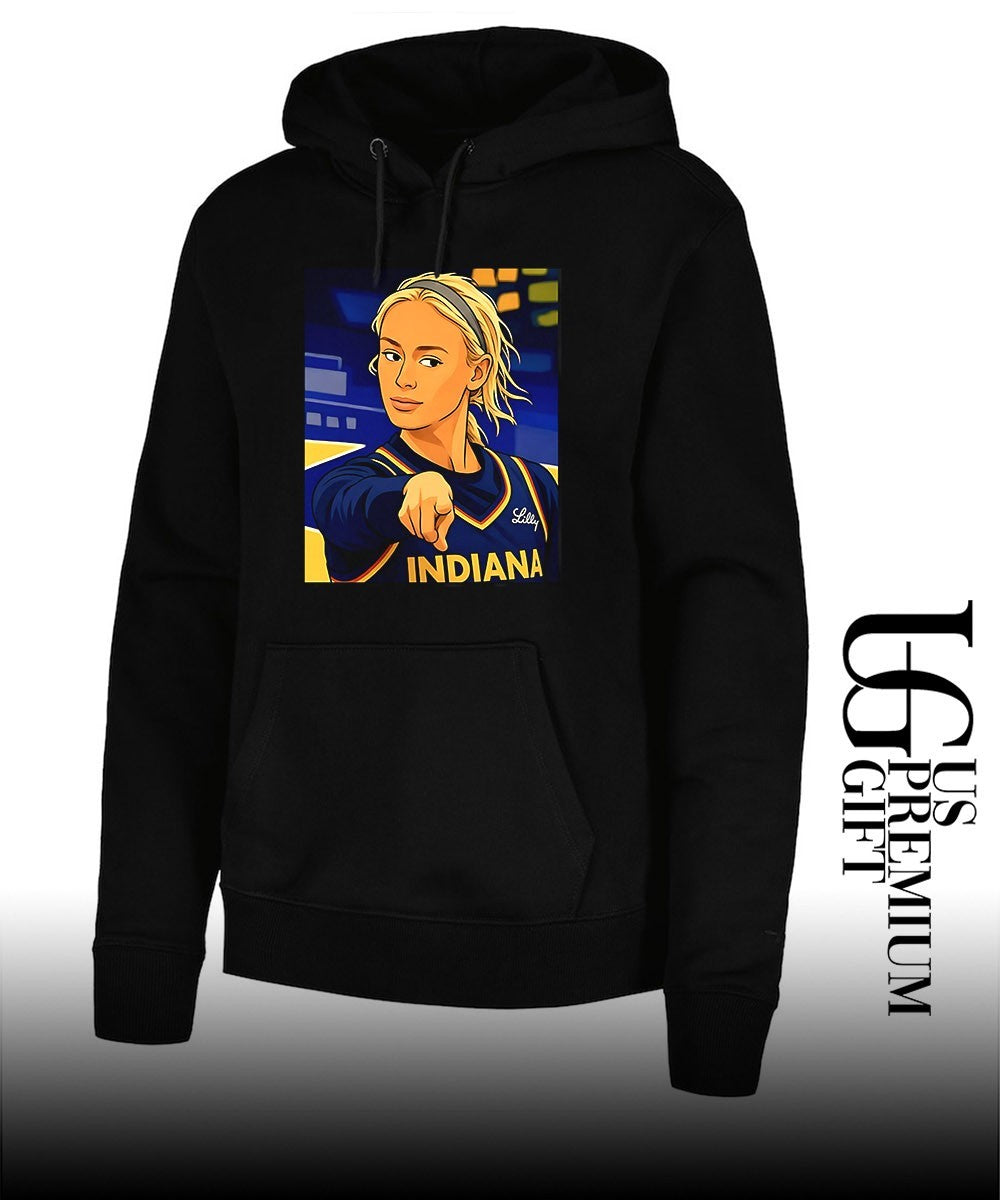 Sophie Cunningham Indiana Fever pointing viral shirt