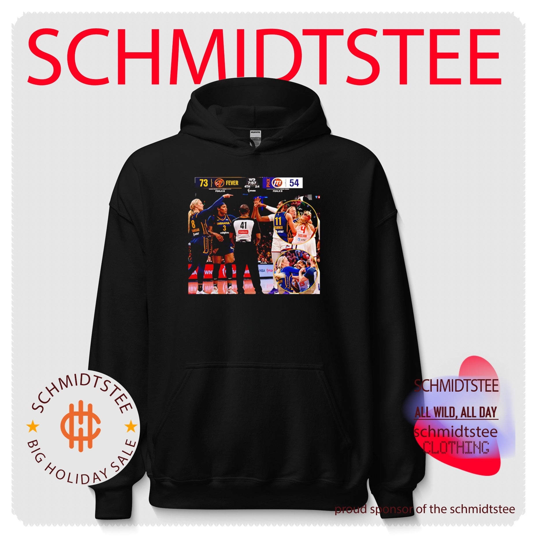 Sophie Cunningham Pointing Meme Indiana Fever vs Phoenix Mercury shirt