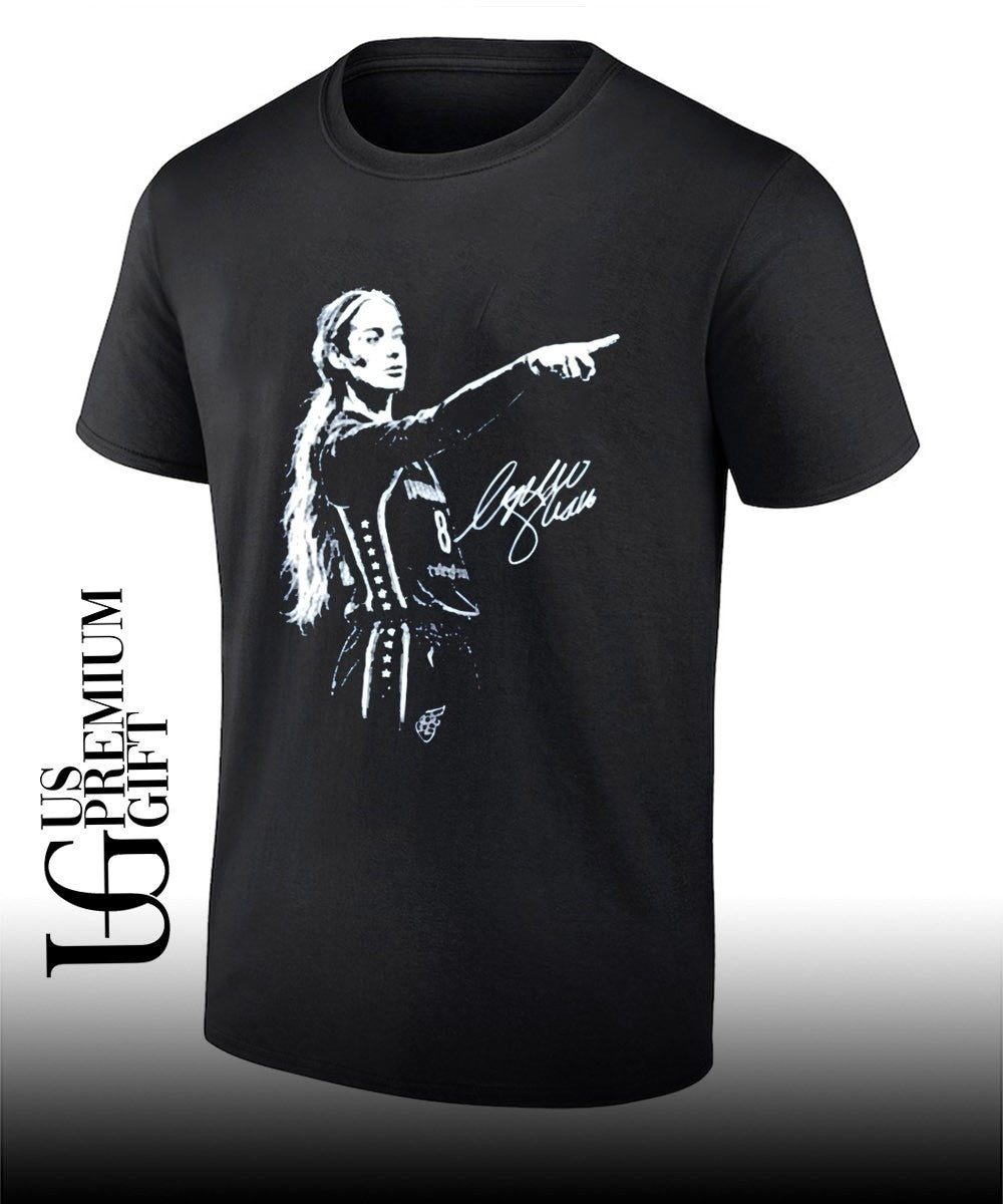 Sophie Cunningham pointing signature shirt
