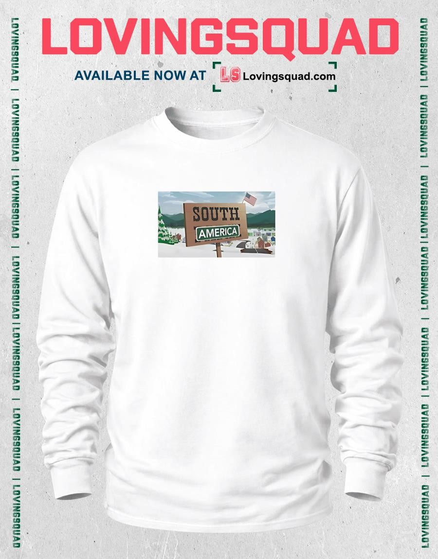 South America Sign Comedy Central T-shirt