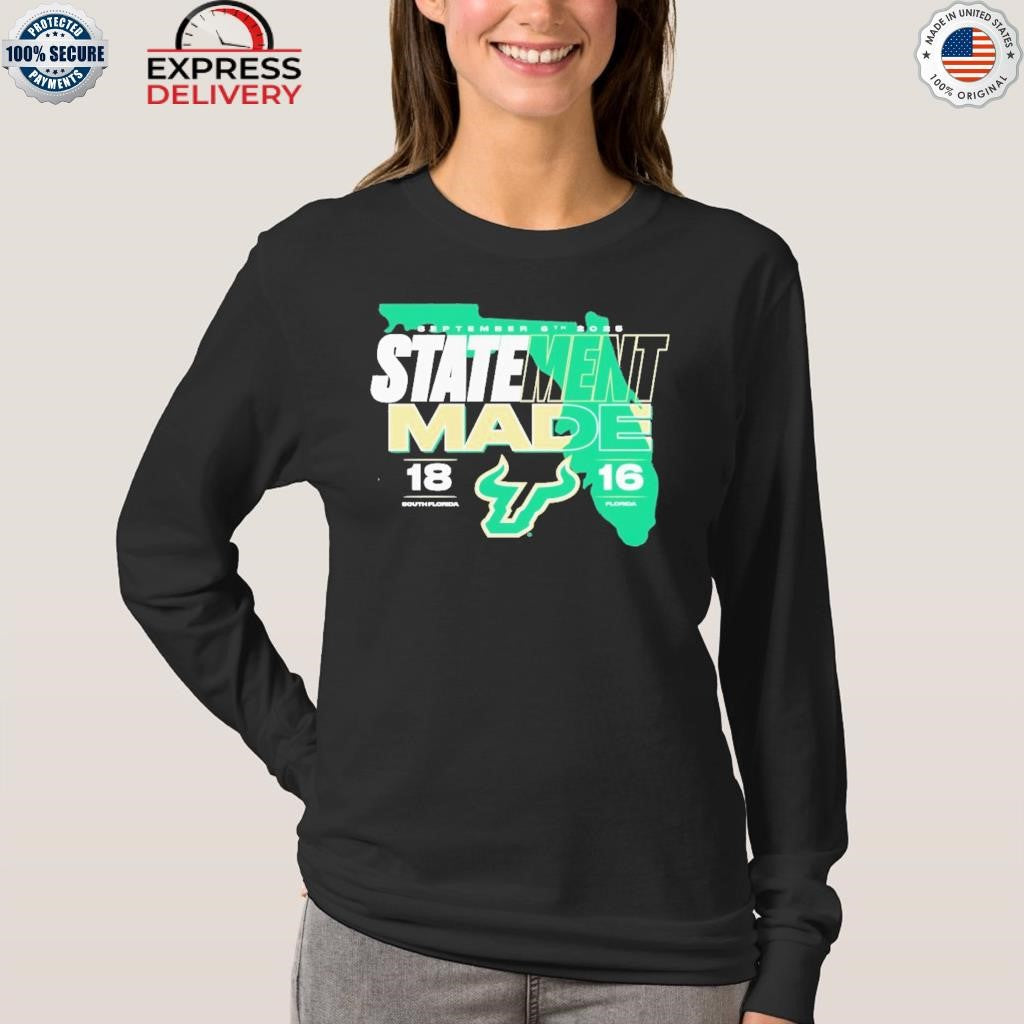 South Florida Bulls vs. Florida Gators 2025 Score Shirt