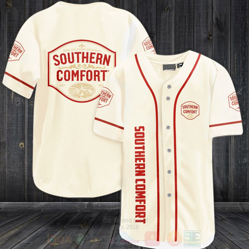 FASHION Southern Comfort Baseball Jerseys Botton Shirt