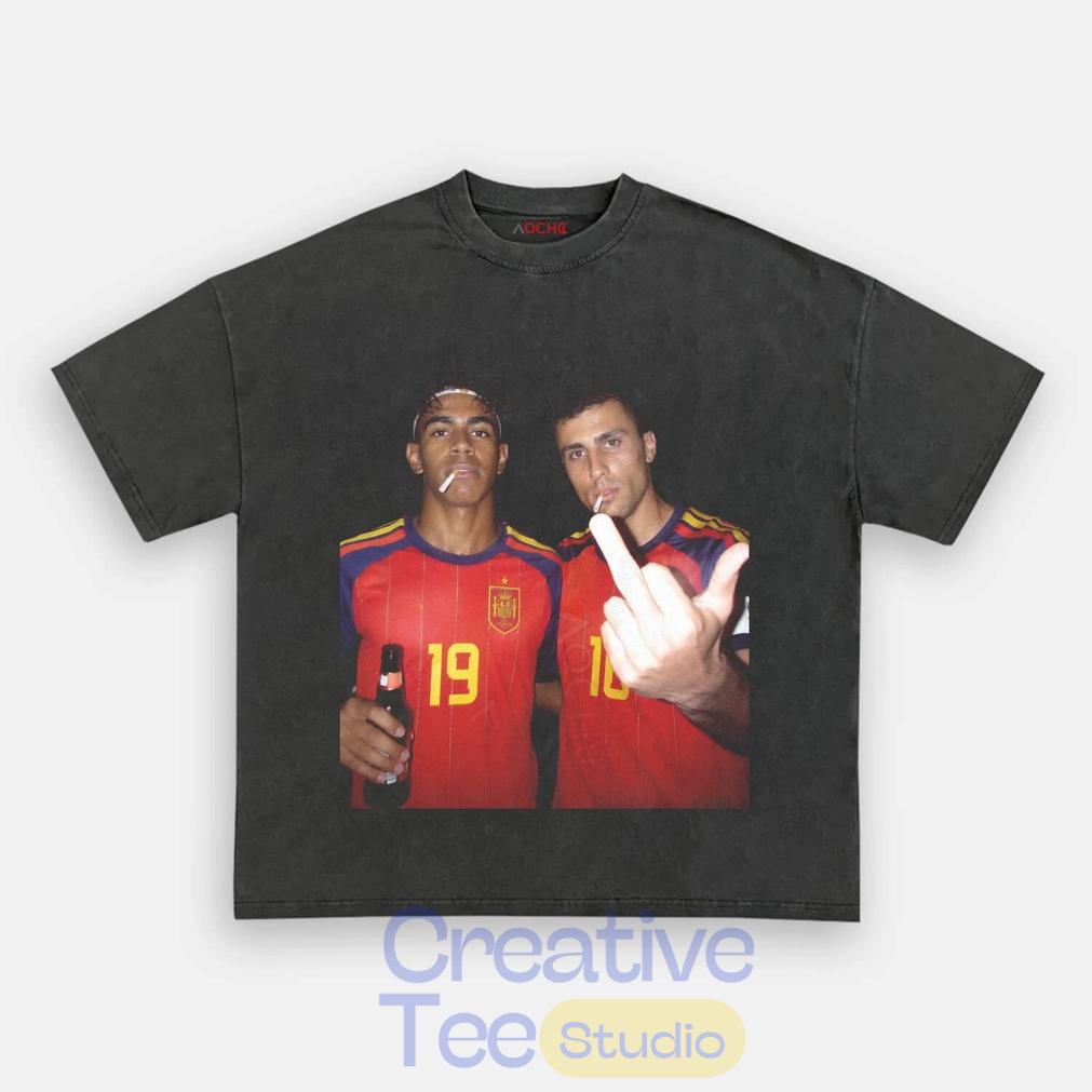 Spain Football Beer Cigarettes & Chaos T-Shirt