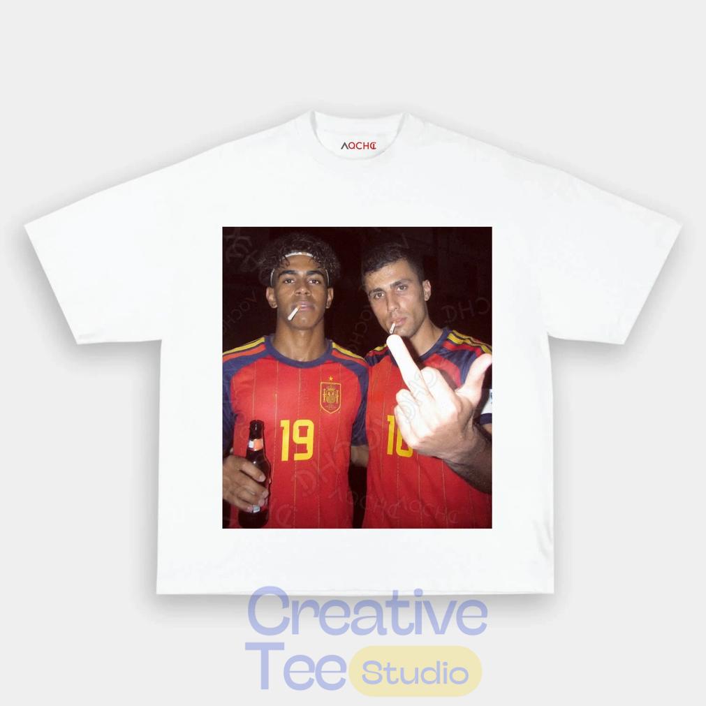 Spain Football Beer Cigarettes & Chaos T-Shirt