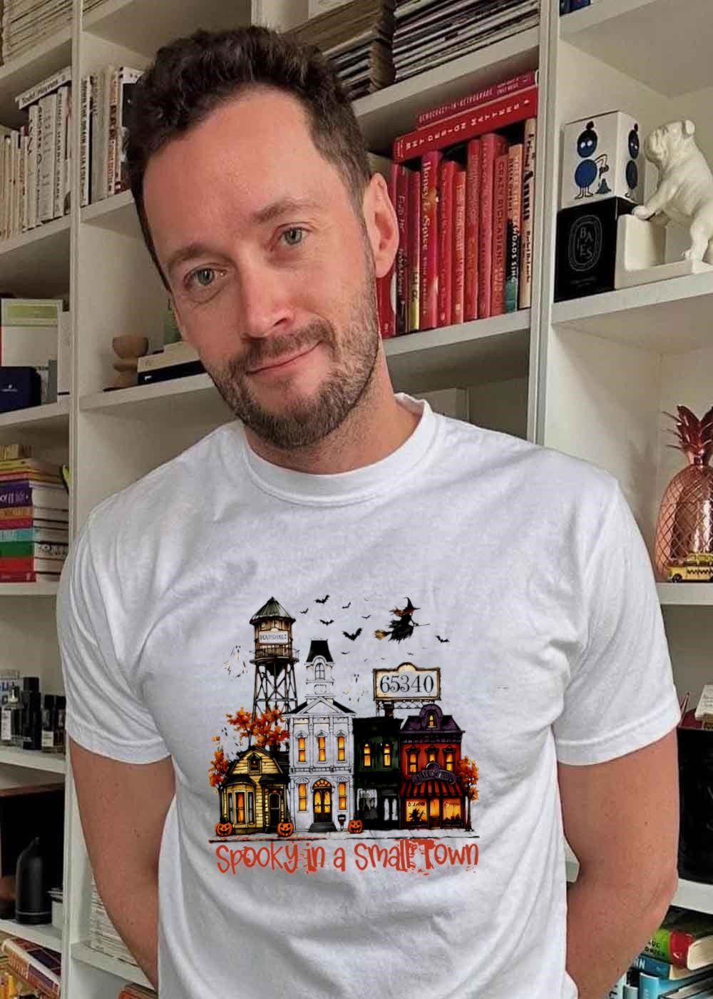 Spooky in a Small Town 65340 Marshall Halloween T-Shirt