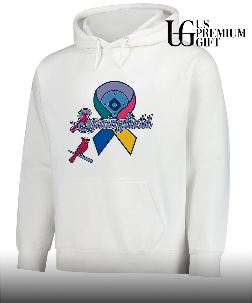 Springfield Cardinals Awareness Ribbon Baseball Team shirt