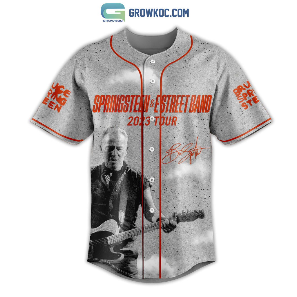 Springstreen&Estreet Band 2023 Tour Baseball Jersey