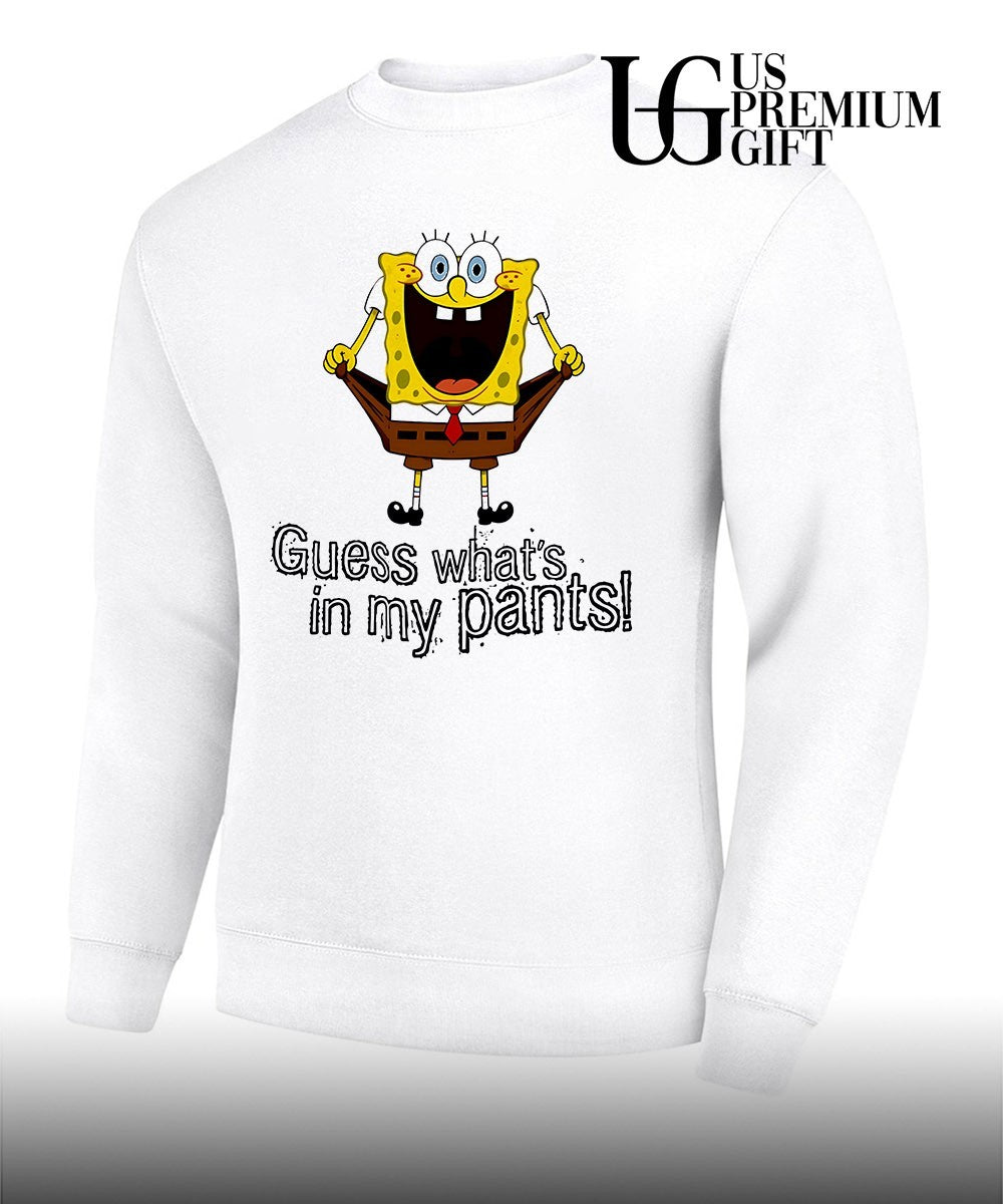 SquarePants guess what’s in my pants cartoon shirt