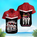 St. Louis Cardinals Baseball Hawaiian Shirt Summer Beach Shirt, St Louis Cardinals Hawaiian Shirt
