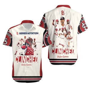 St Louis Cardinals Series Rotation Hawaiian Shirt, St Louis Cardinals Hawaiian Shirt