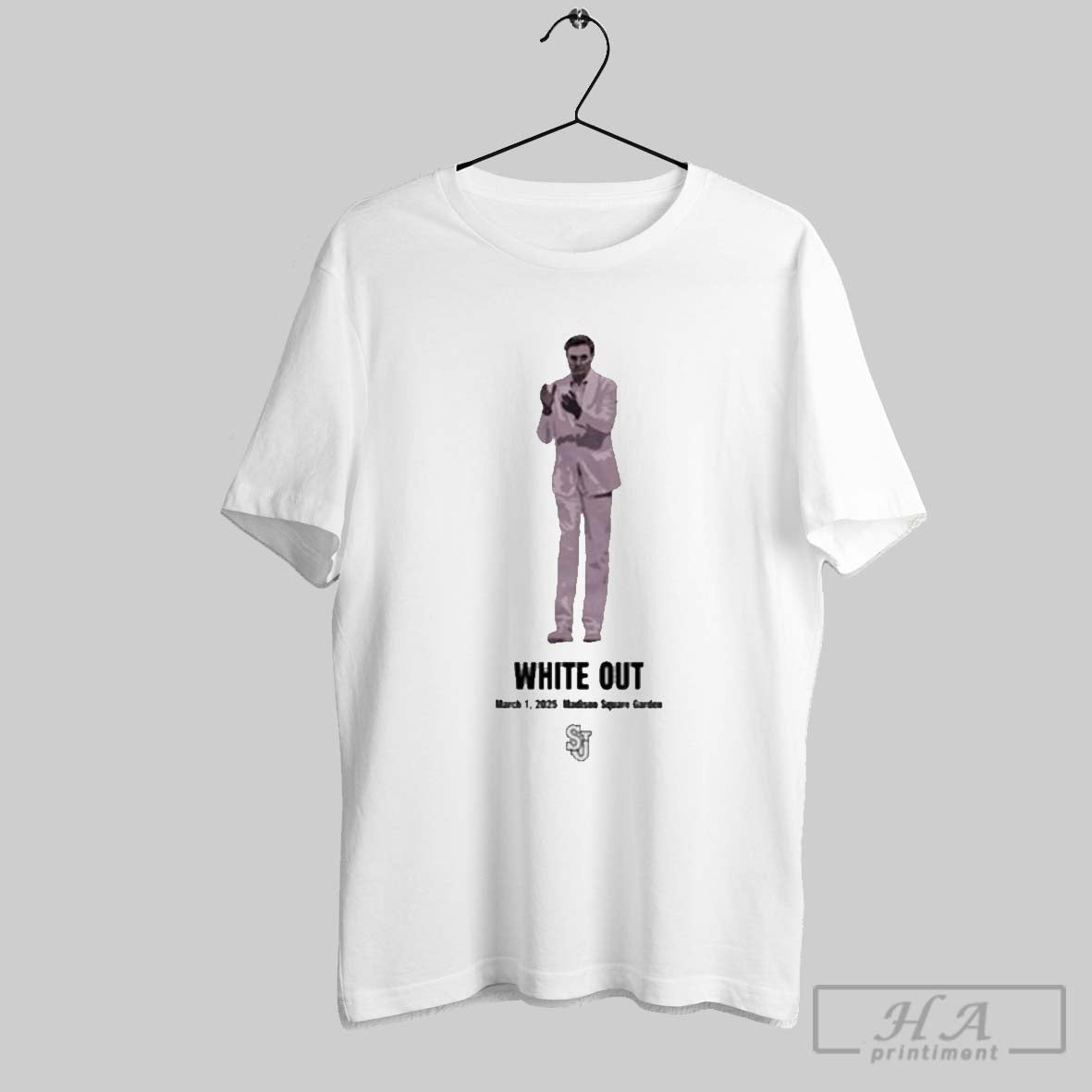 St Johns White Out March 1 2025 Madison Square Garden Coach Rick Pitino T-Shirts, Hoodie, Sweatshirt | InkRitualCo.com