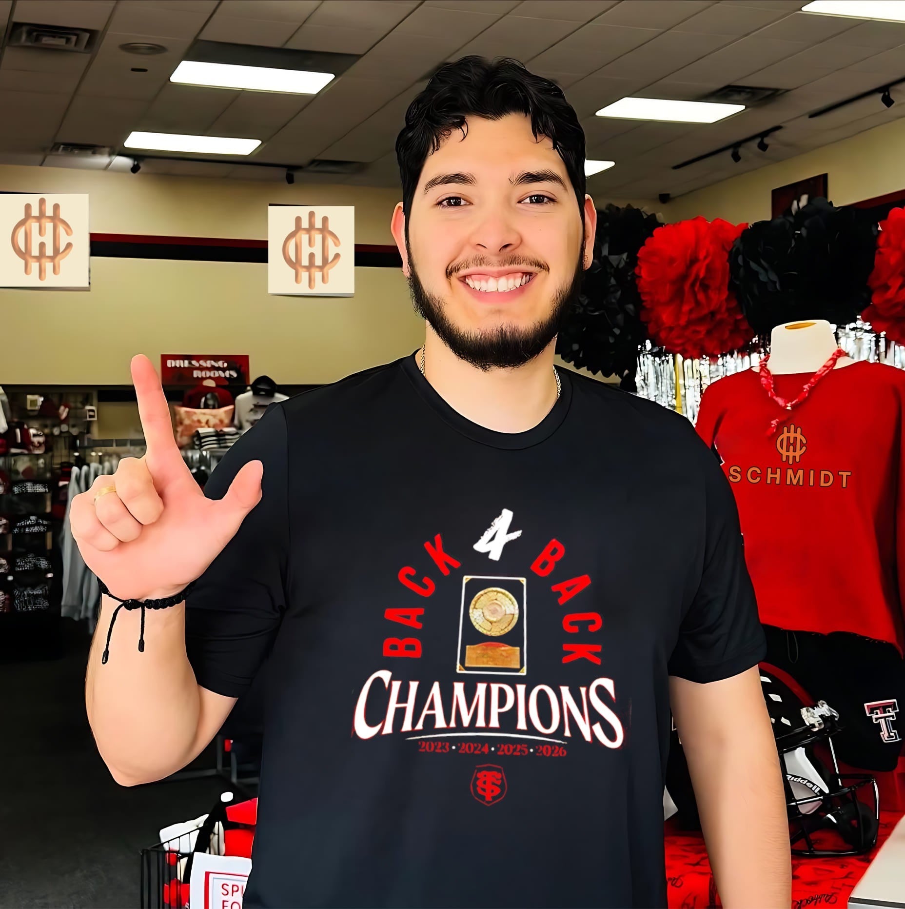 Stade Toulousain Rugby 2026 Back 4 Back Champions Locker Room shirt