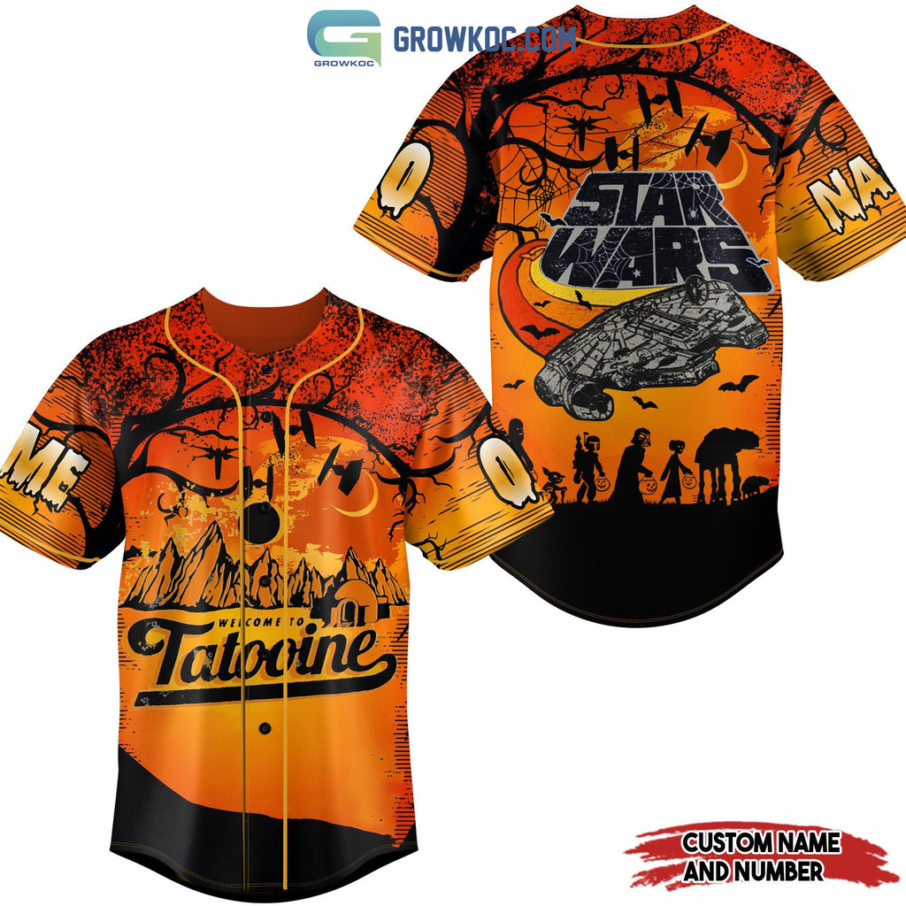Star War Welcome To Tatooine Halloween Personalized Baseball Jersey