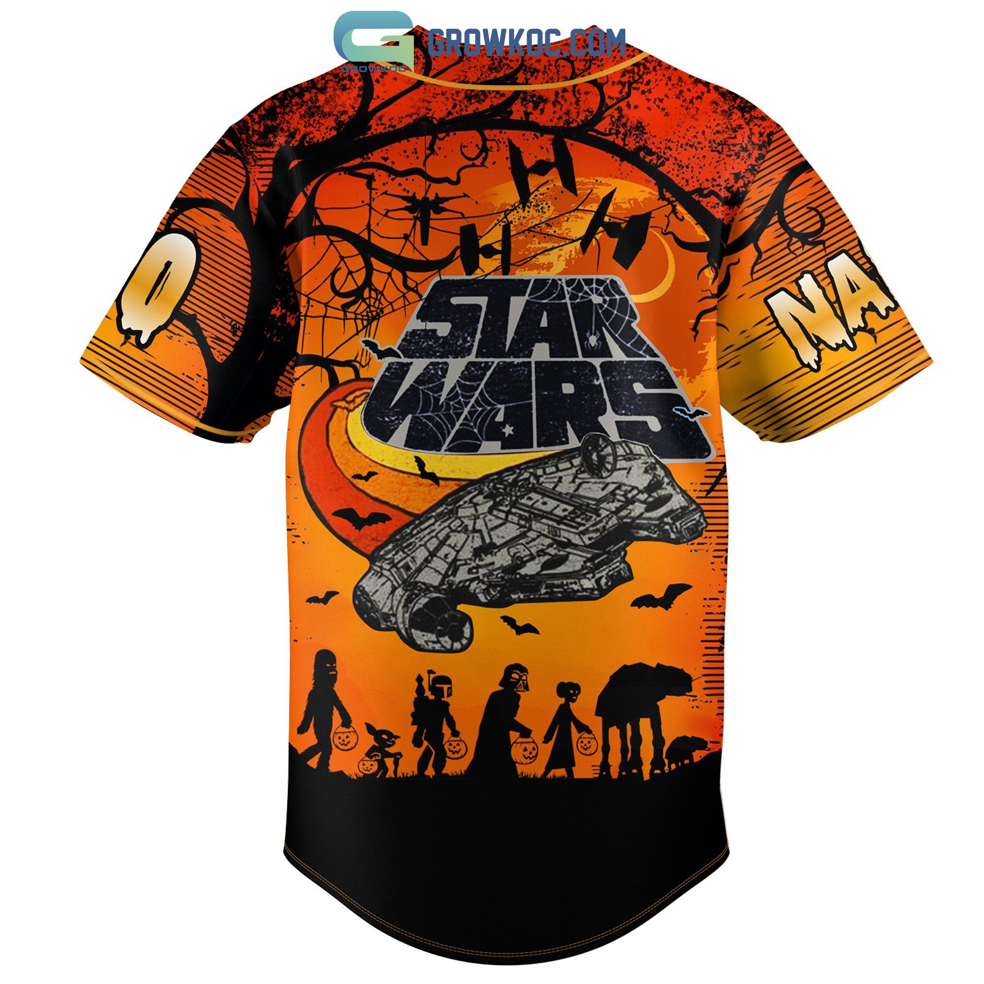 Star War Welcome To Tatooine Halloween Personalized Baseball Jersey