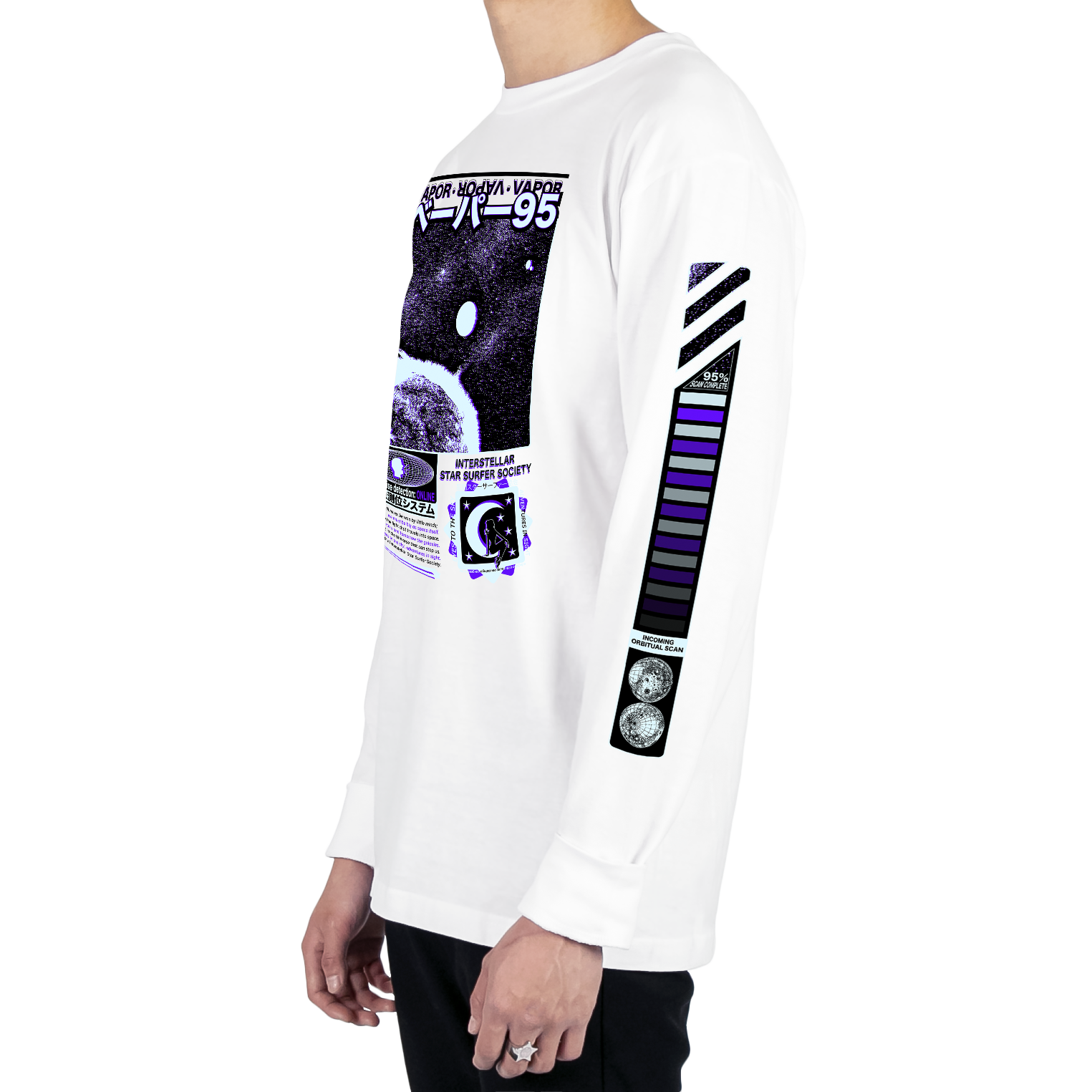 Star Surfer Long Sleeve Tee