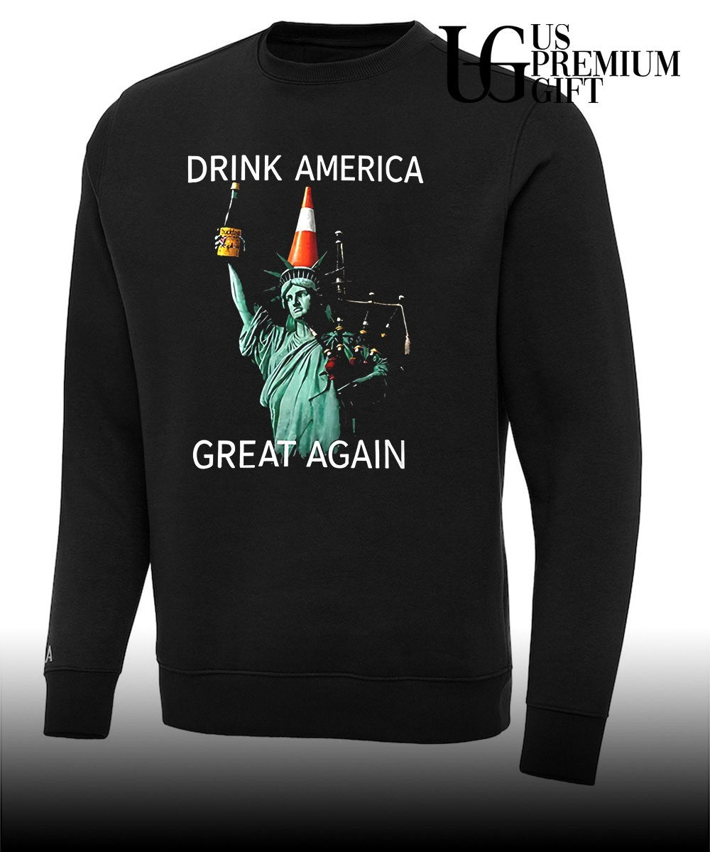 Statue of Liberty Drink America Great Again shirt