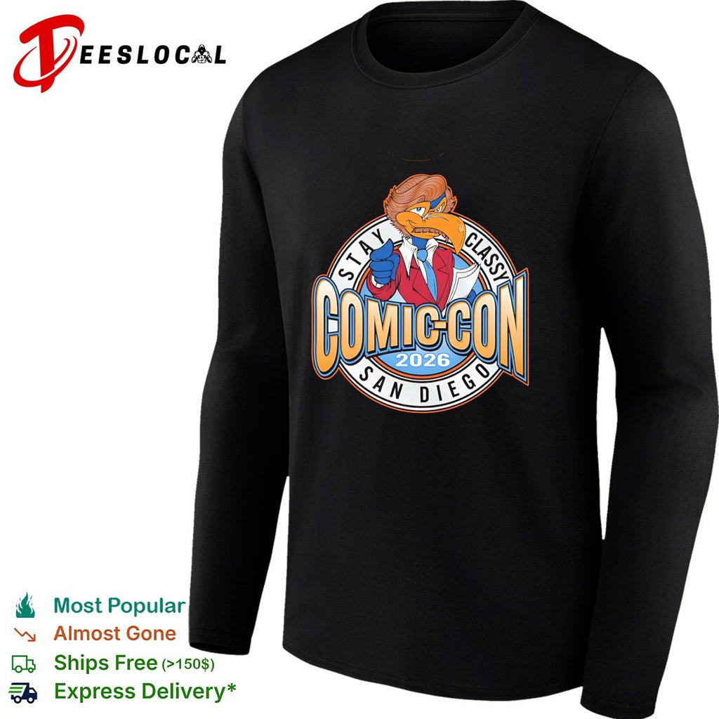 Stay classy Comic Con San Diego 2026 bird shirt
