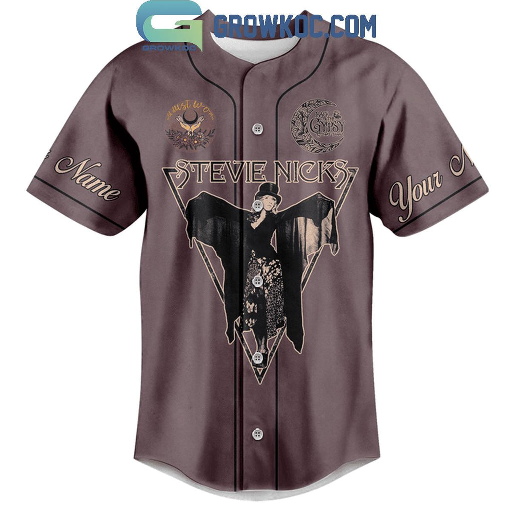 Stevie Nicks Don’t Be A Lady Be A Legend Personalized Baseball Jersey