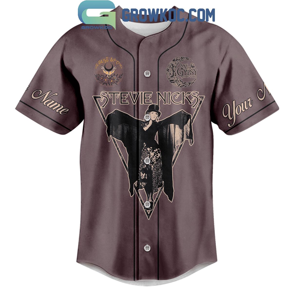 Stevie Nicks Don’t Be A Lady Be A Legend Personalized Baseball Jersey