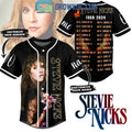 Stevie Nicks Tour 2024 America Schedule Personalized Baseball Jersey
