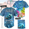 Storms Never Have I Been A Calm Blue Sea I Have Always Been A Storm Personalized Baseball Jersey