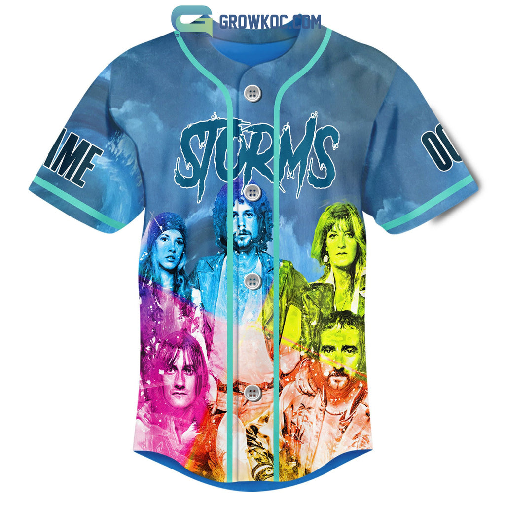 Storms Never Have I Been A Calm Blue Sea I Have Always Been A Storm Personalized Baseball Jersey