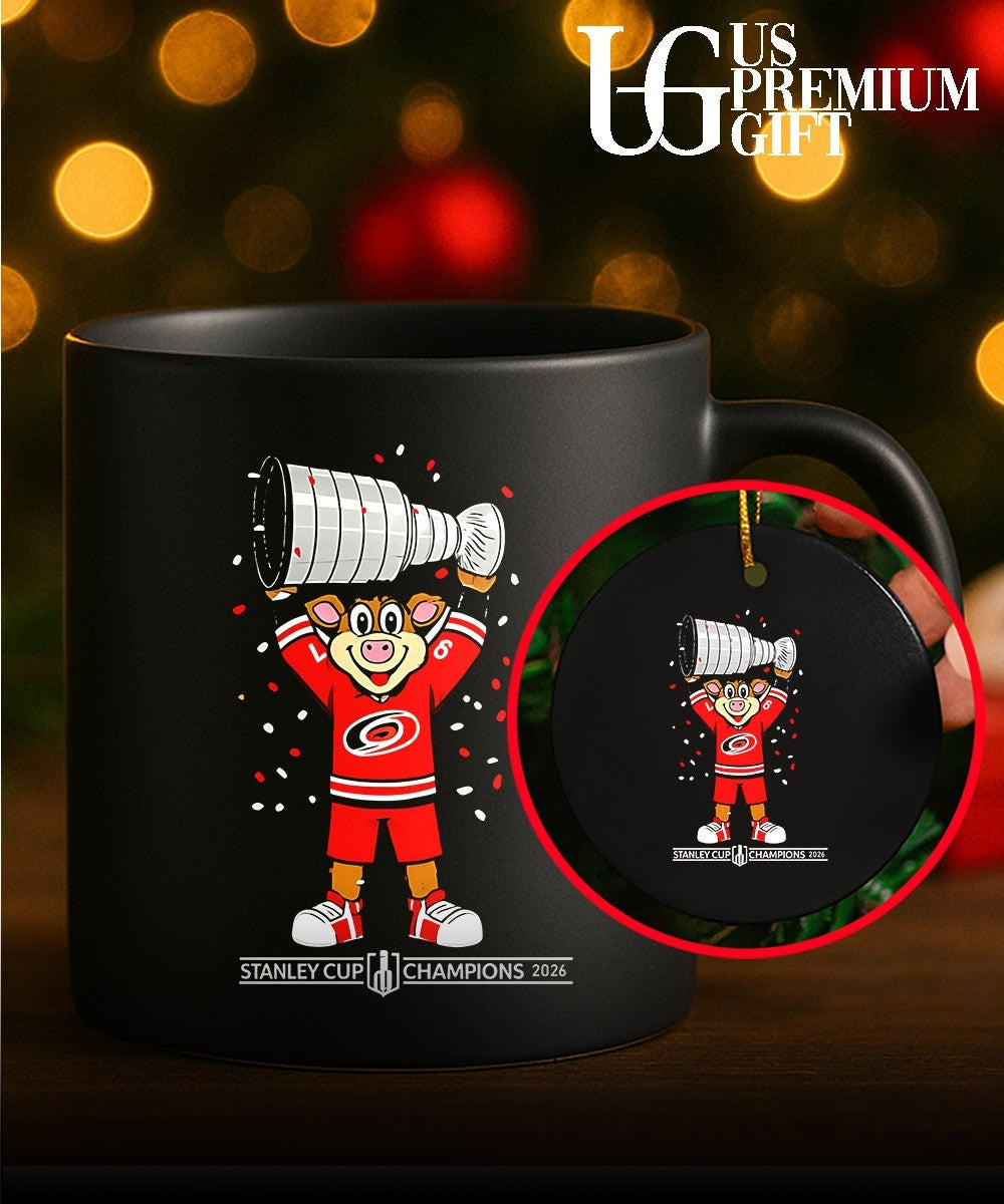 Stormy the Ice Hog Stanley Cup Carolina Hurricanes Hockey Champions 2026 shirt