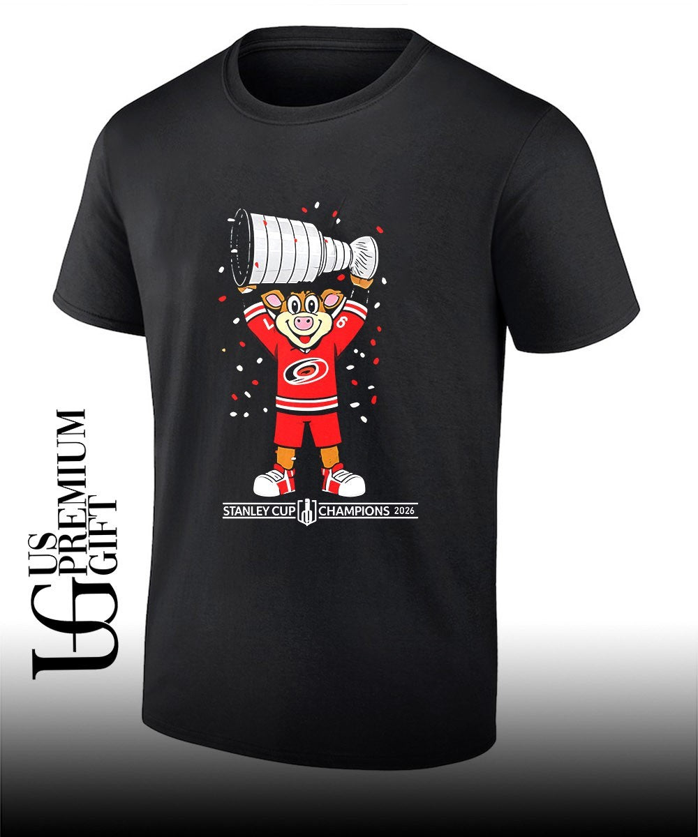 Stormy the Ice Hog Stanley Cup Carolina Hurricanes Hockey Champions 2026 shirt