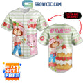 Strawberry Shortcake Baby Be Fearless Fan Personalized Baseball Jersey