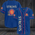 FASHION Stroh Brewery Company Baseball Jerseys Botton Shirt