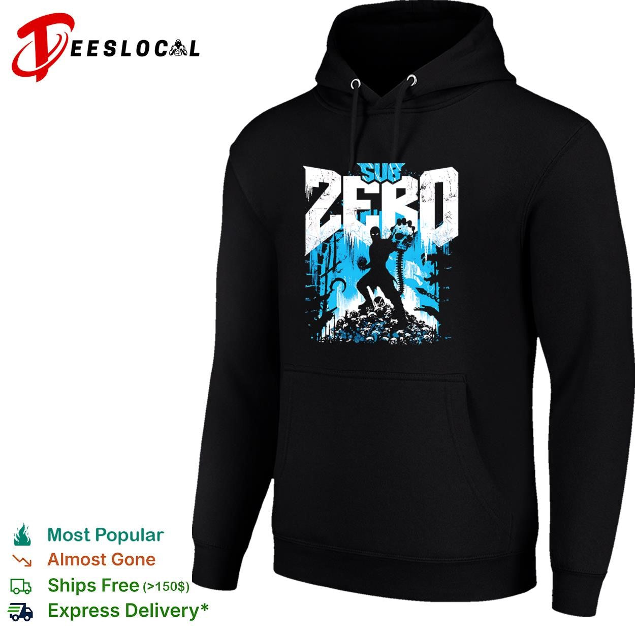 Sub-Zero from Mortal Kombat shirt