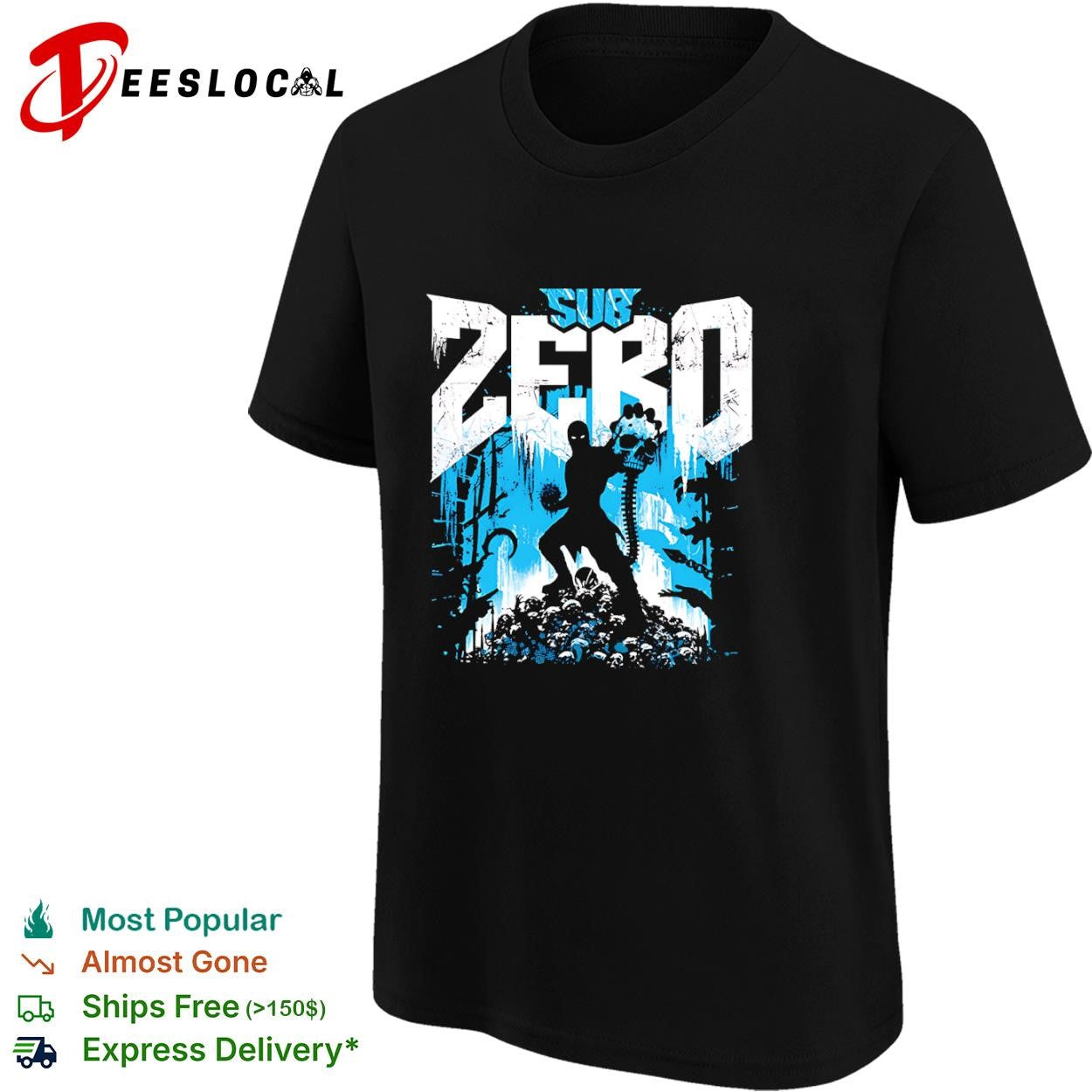 Sub-Zero from Mortal Kombat shirt