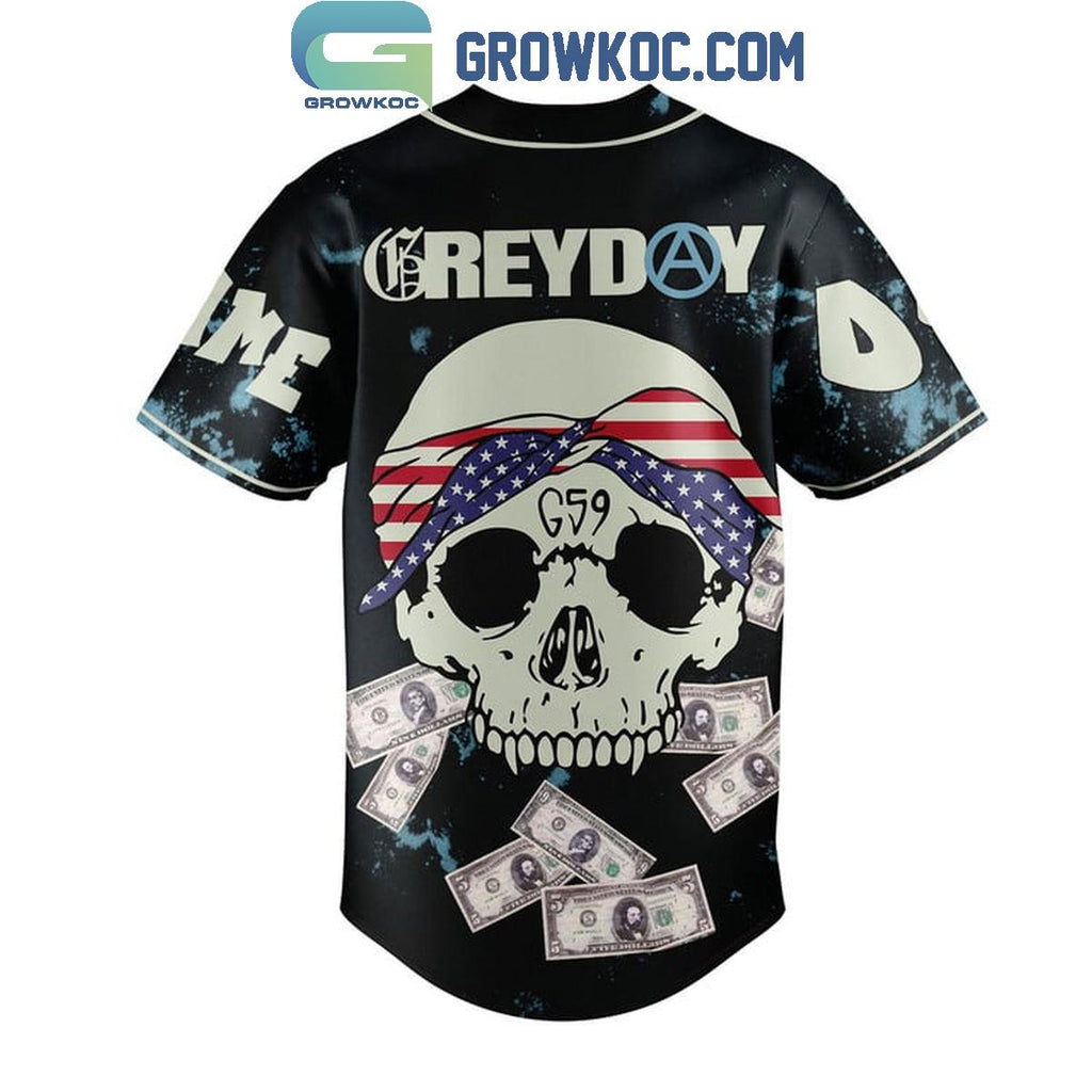 Suicideboys Grey Day Lady And Gentleman Personalized Baseball Jersey
