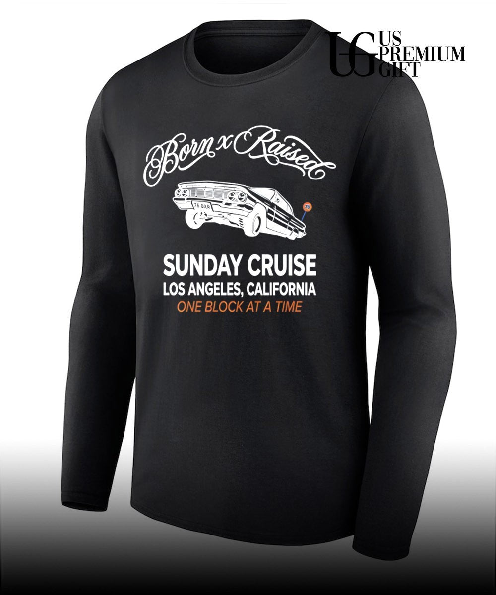 Sunday Cruise Los Angeles California one block at a time shirt