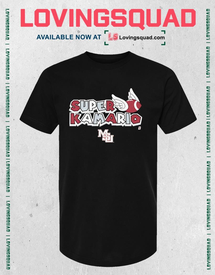 Super Kamario MSU Football Mississippi State T-shirt