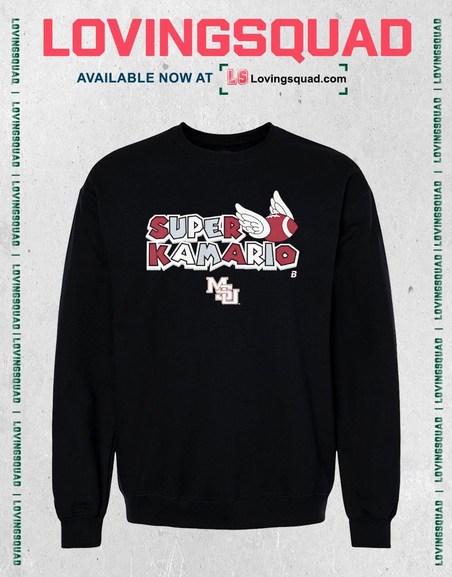 Super Kamario MSU Football Mississippi State T-shirt