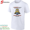 Super Minion if swearing burned calories I would be a skinny bitch by now shirt