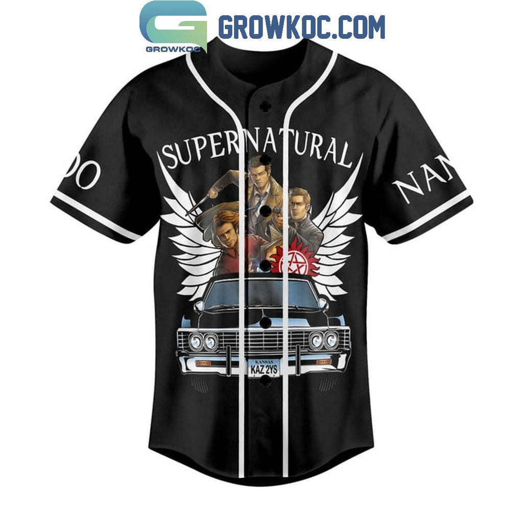 Supernatural Join The Hunt Baby Personalized Baseball Jersey