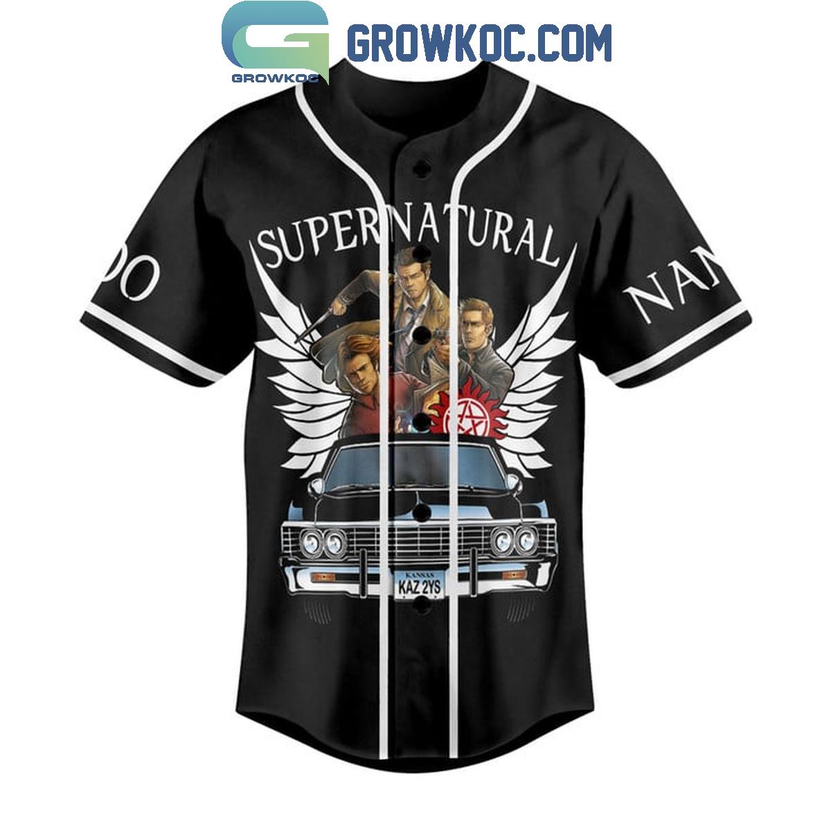 Supernatural Join The Hunt Baby Personalized Baseball Jersey