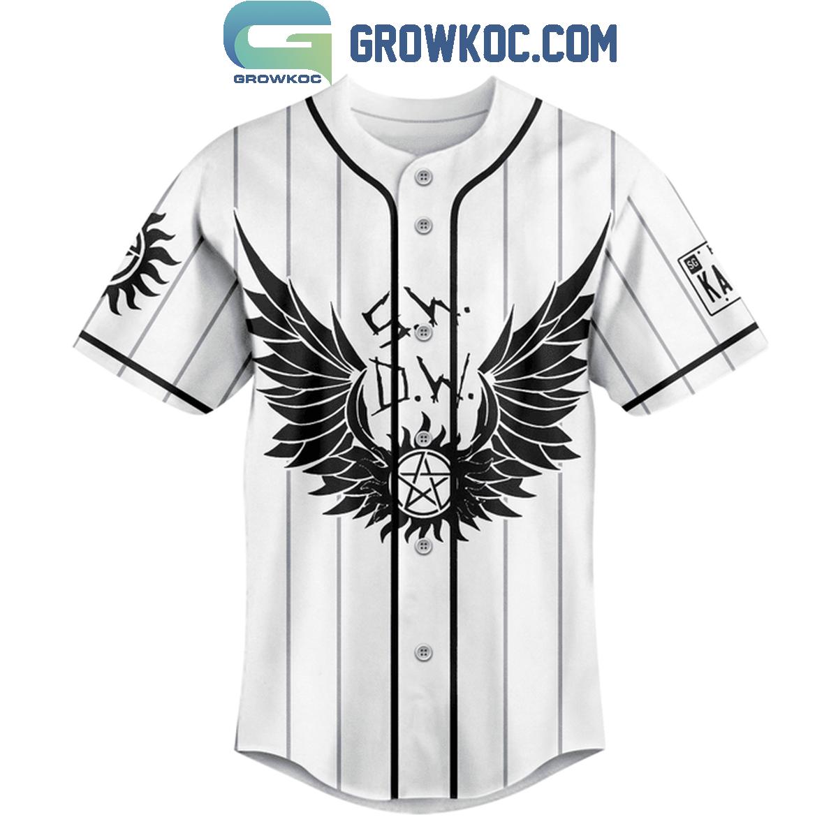 Supernatural There Ain’t No Me Of There Ain’t No You Personalized Baseball Jersey
