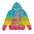 Supervisual Zip Up Hoodie