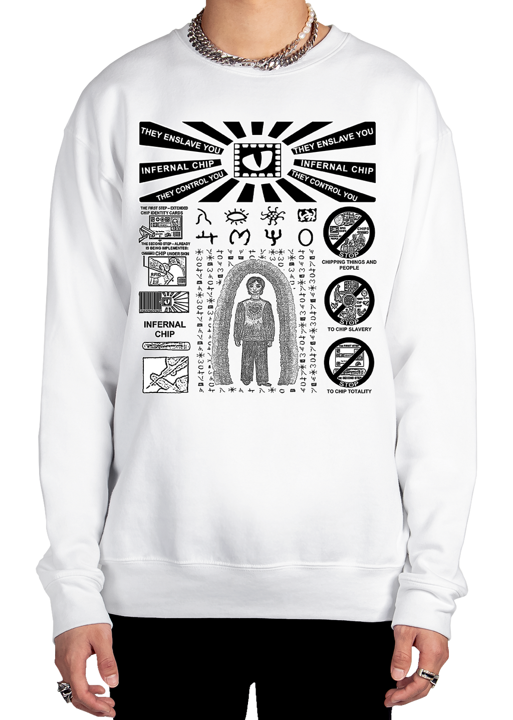 Stop Chipping Sweatshirt