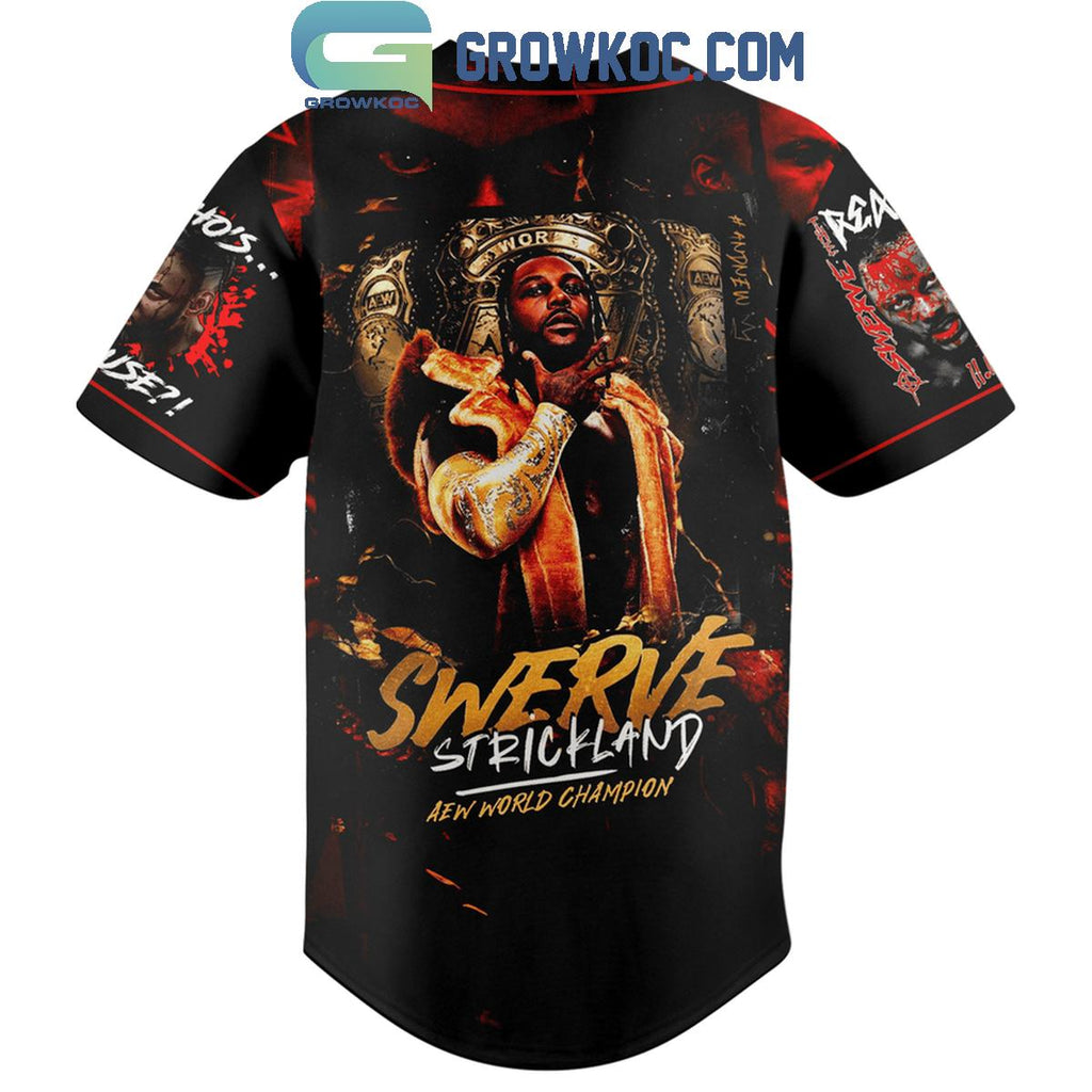 Swerve Strickland AEW Dynasty Fan Baseball Jersey
