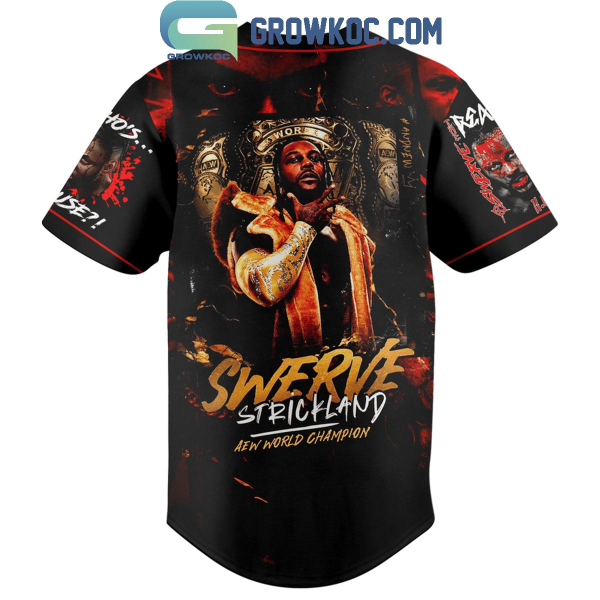 Swerve Strickland AEW Dynasty Fan Baseball Jersey