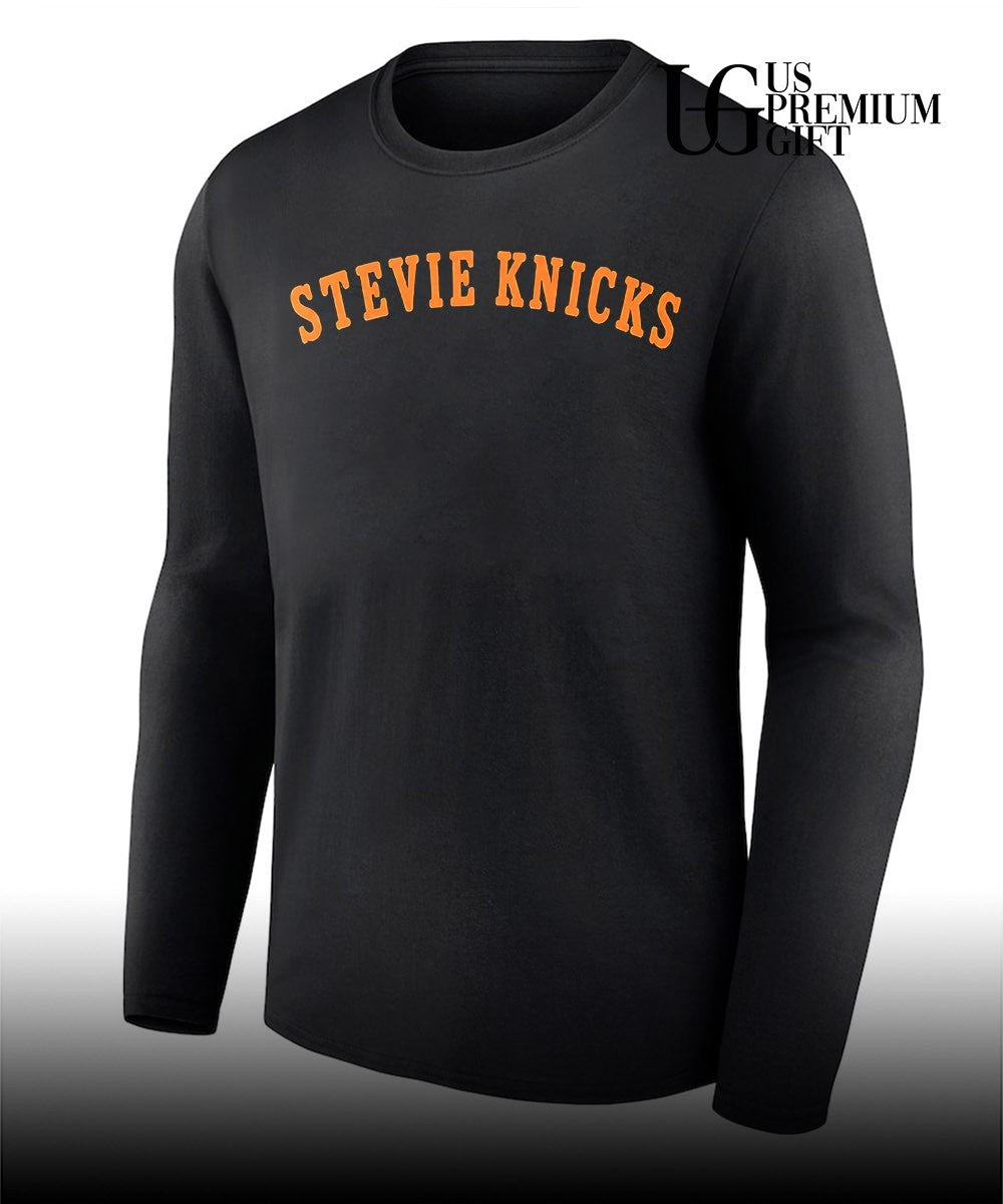 Swift wearing Stevie Knicks Game 4 of NBA Finals 2026 shirt
