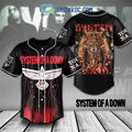 System Of A Down System Personalized Baseball Jersey